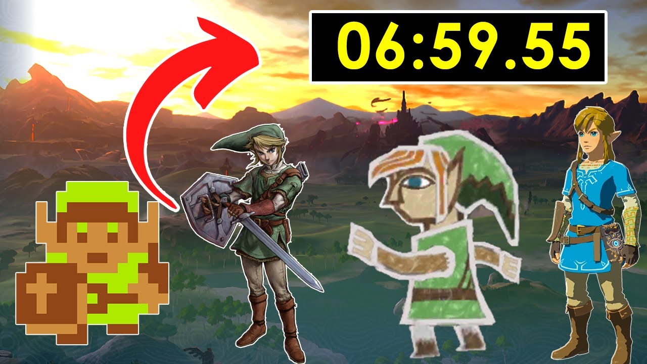 The COMPLETE History of Zelda (In Under 7 Minutes) 