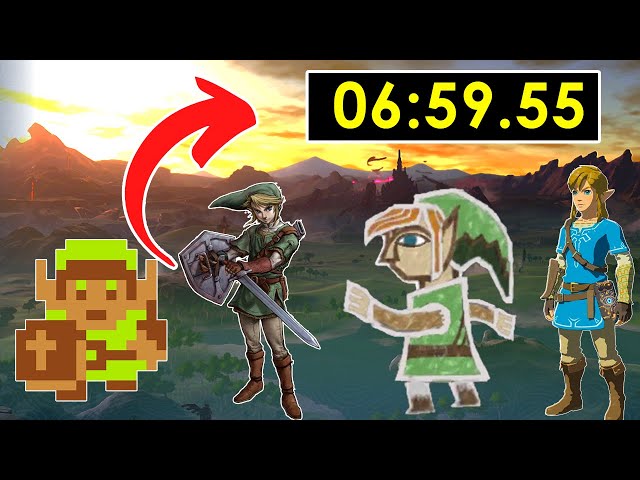 The COMPLETE History of Zelda (In Under 7 Minutes) 