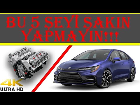 SIFIR MOTOR veya YENİ ARAÇ ile Yapmamanız Gereken 5 Şey / Doğru Rodaj ve Motor Açma Süresi ve Dahası