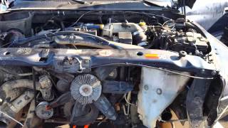 Fan clutch removal trick - 5.9 Cummins 