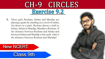Class 9 || Question 5 of EX 9.2 Chapter 9 Circles Maths || NEW NCERT || BY RAJEEV SIR ||