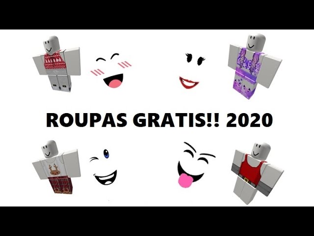 COMO TER E FAZER ROUPAS GRÁTIS NO ROBLOX 2020! 