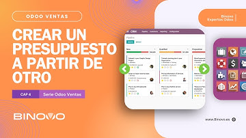 ODOO Ventas | Tutorial 4 📌 Cómo crear un presupuesto de ventas basado en uno ya existente.