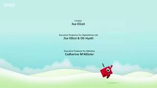 Numberblocks end credits Disney junior