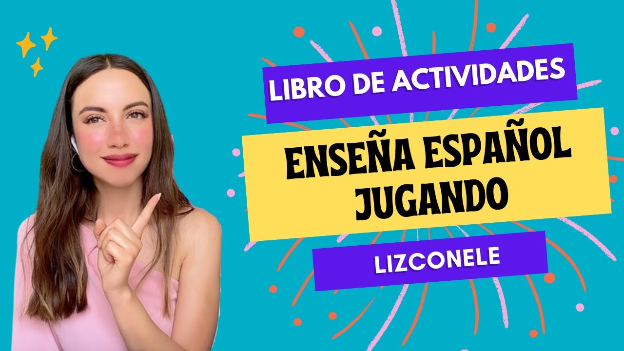 📚Mi primer libro para enseñar español jugando 👩🏻‍🏫