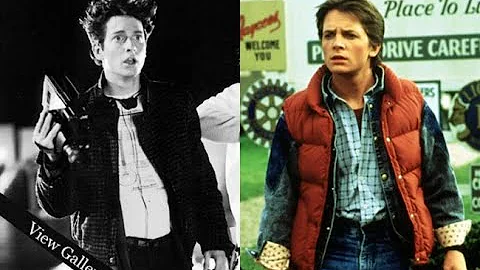 Eric Stoltz vs Michael J  Fox Back to the Future C...