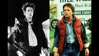 Celebrity Eric Stoltz vs Michael J  Fox Back to the Future Comparison Wealth
