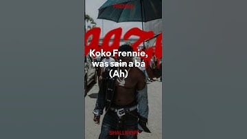 Thumbnail of Frenna feat. Shallipopi, ZAAZAA (Lyrics - Chorus)