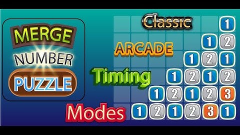 Merge Number Puzzle Gameplay Video