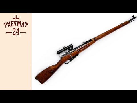 Охолощенная СХП снайперская винтовка Мосина КО-9130-СХ (СО-СВМ ПУ), 7,62x54