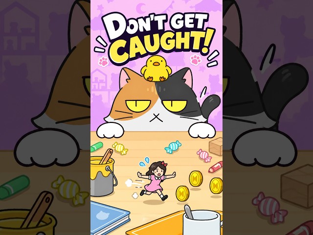 🐈 DON'T LET THE CAT FIND ME! | 猫にみつかるな！ 🔴 LIVE - YouTube