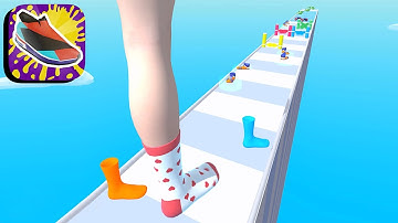 SNEAKER RUN ALL LEVELS GAMEPLAY ANDROID,IOS (LEVELS 19-20)