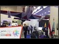 هرم وقائد طائرات بدون طيار صناعة مصرية بمعرض إيديكس