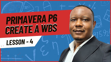 Lesson 4 How to create WBS