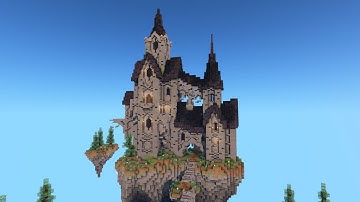 Minecraft Floating Castle