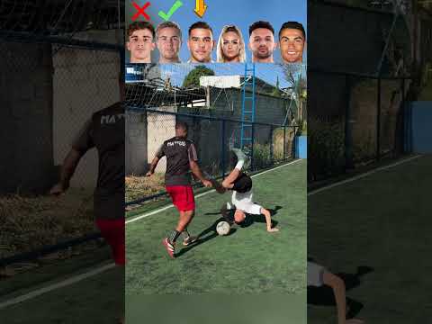Gavi VS Gotze VS Theo VS Lehmann VS Ramos VS Ronaldo Nutmeg Challenge😎