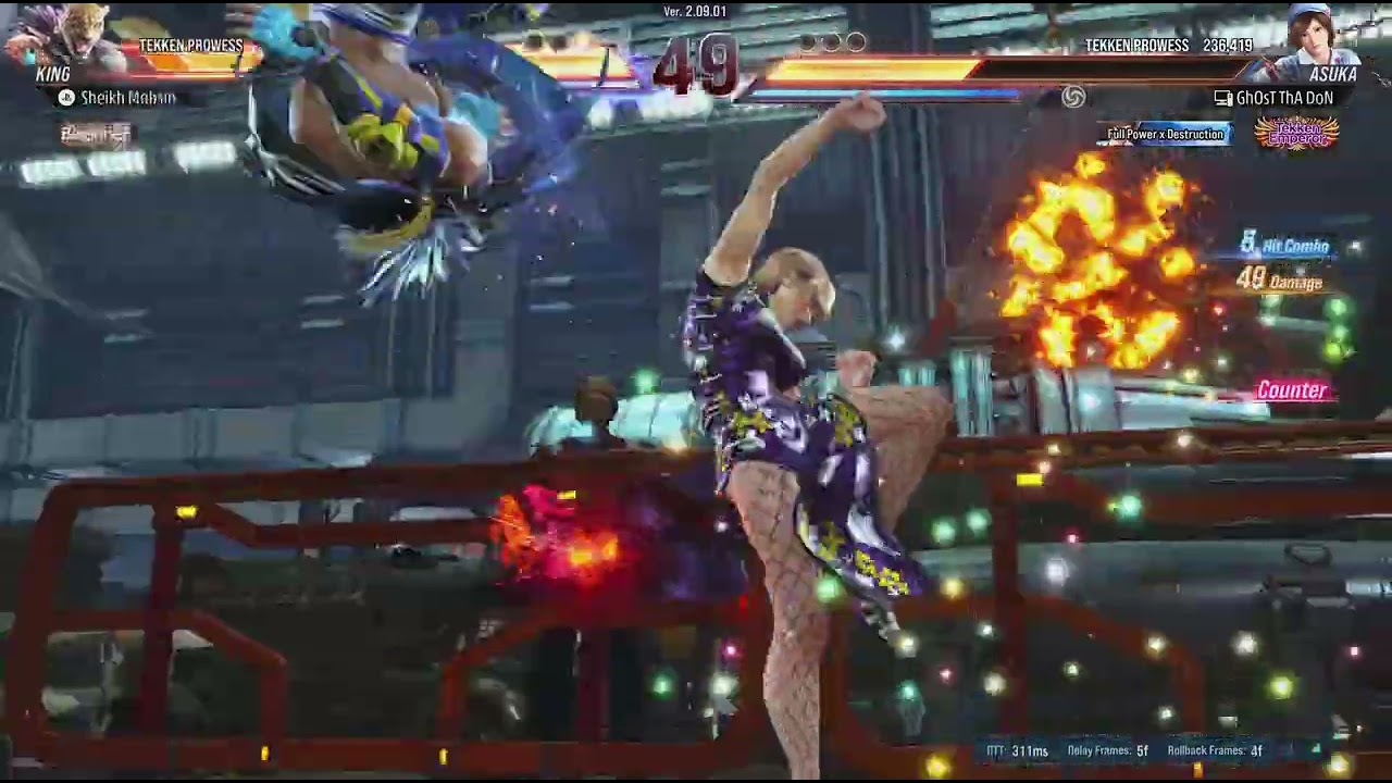 Tekken 8 King 🆚  asuka