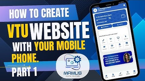 YADDA AKE HADA WEBSITE NA SAYAR DA DATA CIKIN SAUKI part 1