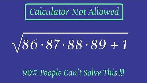 Maths Olympiad | Square Root Simplification | No Calculator Allowed 🛑@mathsaminute