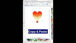 CorelDraw Most Important Tips And Tricks|CorelDRAW me ek Heart ko beautiful Flower design #viral