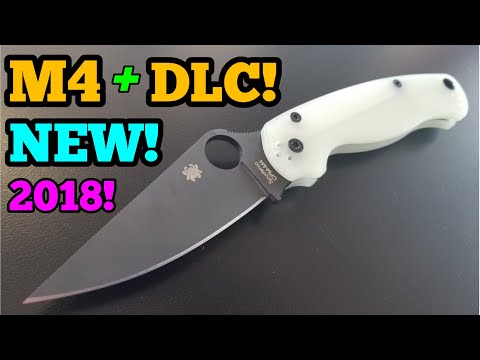Spyderco Paramilitary 2 CPM M4 Black DLC - Overview and Discussion