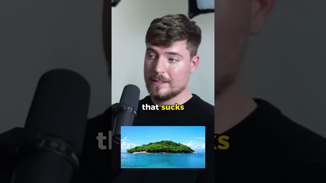 How MrBeast Gives Away Private Islands