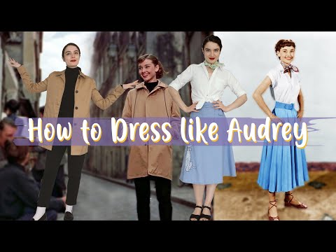 Video: If You Are A Fan Of Audrey Hepburn's Style, You Can Soon Get Her Wardrobe