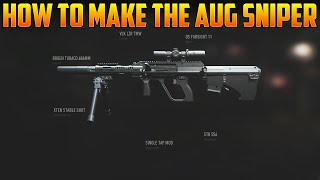 Modern Warfare II (MW2 2022) | How to make the AUG SNIPER [STB 556 Blueprint] *SECRET WEAPONS*