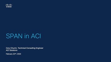SPAN in Cisco ACI: An Overview of Traffic Monitoring and Configuration