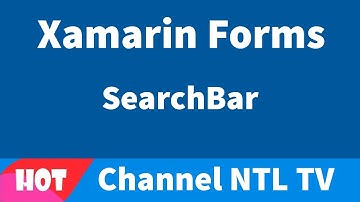 Xamarin Forms SearchBar