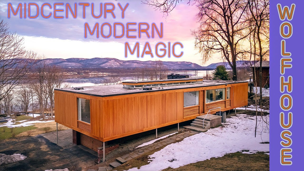 MIDCENTURY MODERN DREAM || Wolf House || Hudson Valley