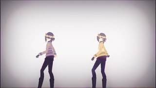 mmd X Undertale Friskcharamonster Remix