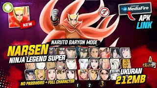 Naruto Senki Ultimate Ninja Legends Super Mod Apk Full Character Update Naruto Baryon screenshot 3