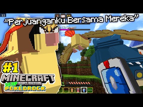AKU BERMAIN MOD POKEMON DI MINECRAFT part 1