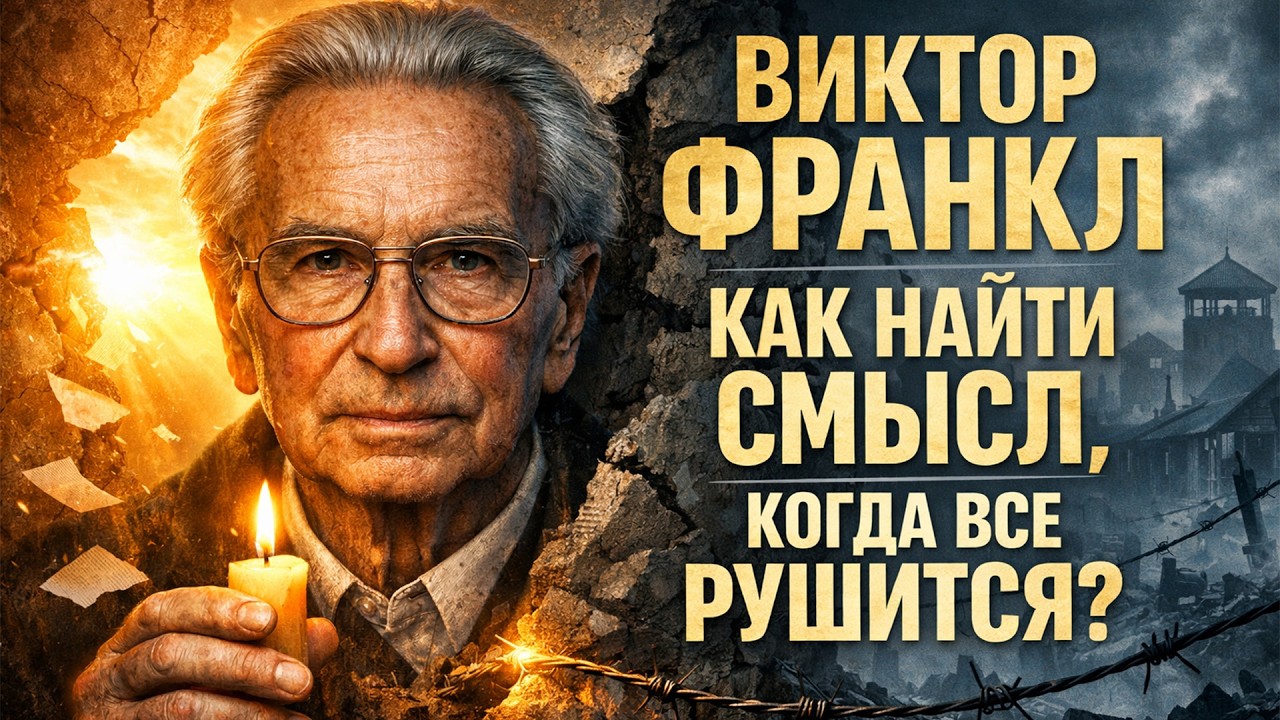 ВИКТОР ФРАНКЛ: Как найти СМЫСЛ, когда все рушится? 3 ГЛАВНЫХ СОВЕТА от человека, прошедшего АД!