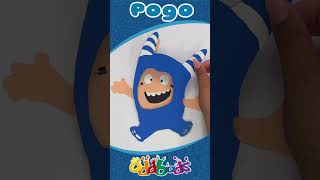 Crafting Pogo the Blue Oddbod! 💙🎨 Easy Kids Craft #oddbods #funny #kids