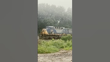 Back to the 90’s CSX 159 leads I129 SB with a C40-8W trailing like and subscribe