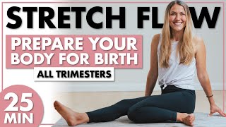Best Pregnancy Stretches To Prepare For Birth | All Trimesters