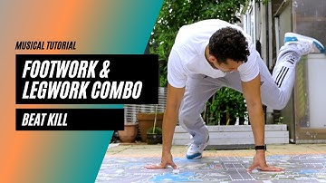 Bboy Footwork Combo | Musical Footwork Combo | Legwork Tutorial