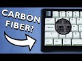 A custom keyboard with CARBON FIBER?!