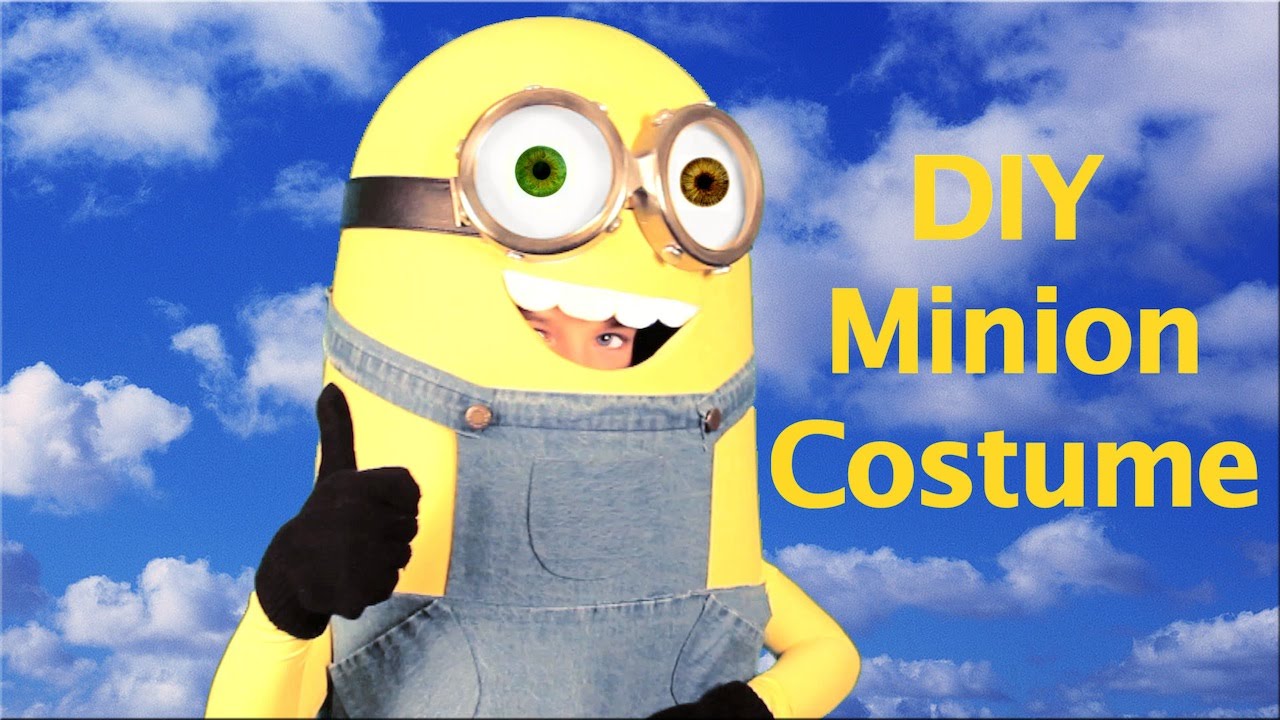 DIY. Como hacer un disfraz de MINION.How to make a Minion costume. 