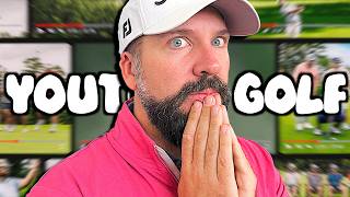 PETER FINCH is worried... "The Future of Youtube Golf" @YourGolfTour