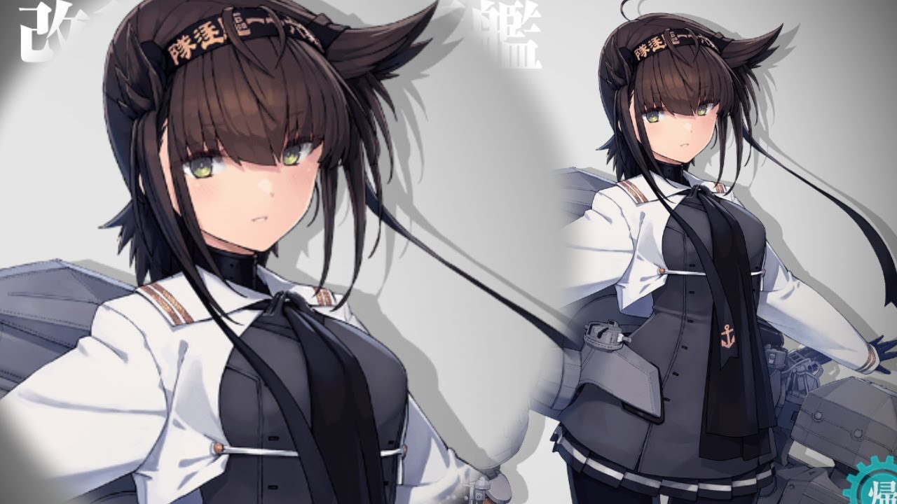 【艦これ】初月改二 改装ムービー - YouTube