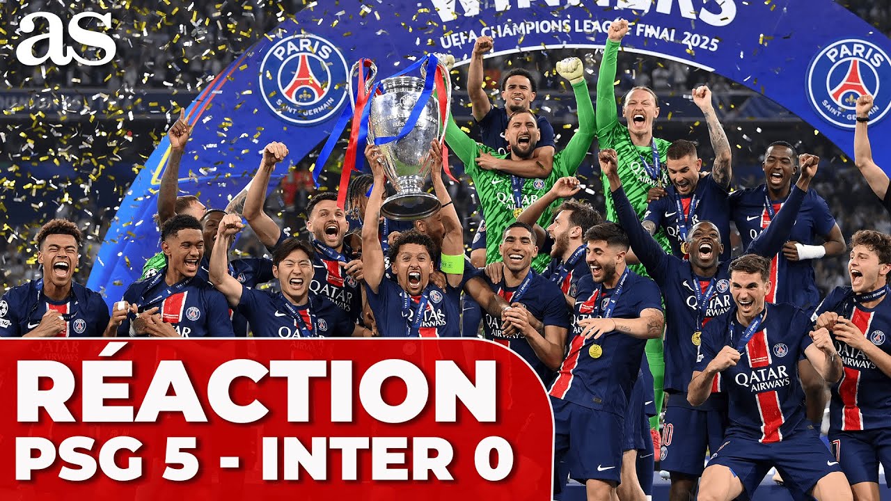 PARIS EST CHAMPION ! : VOICI LA RÉACTION DES SUPPORTERS AU PARC DES PRINCES | PSG 5 - INTER 0