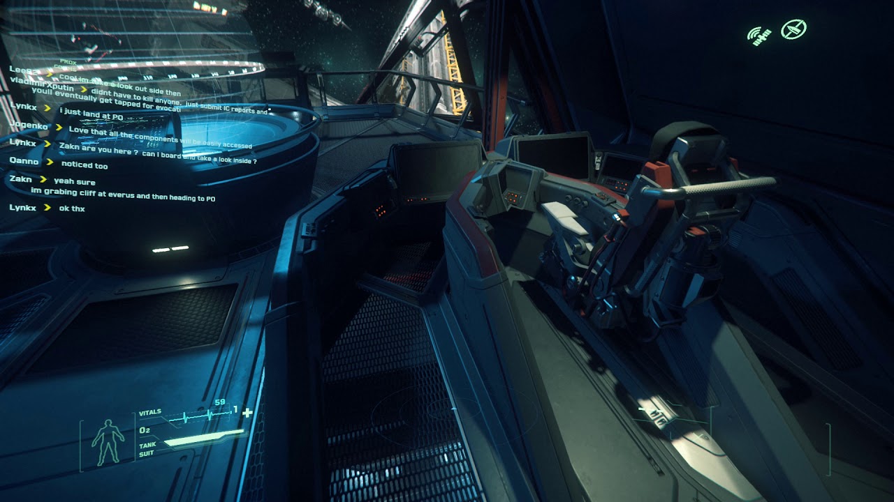 Star Citizen Carrack geometry bug report - YouTube