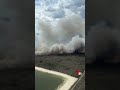 Poderoso incendio arde en el oeste de Miami-Dade