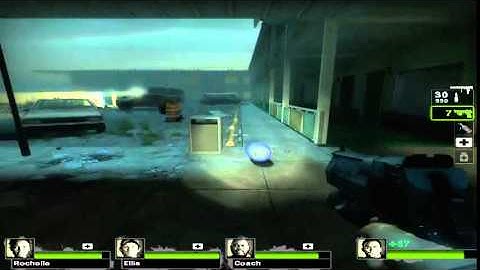 Left 4 Dead 2 SinglePlayer Walkthrough Part 2 Dark Carnival GamePlay