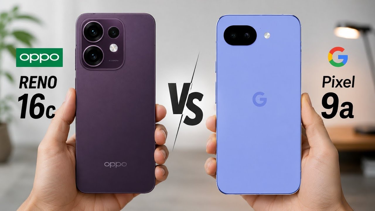 Oppo Reno 16 c Vs Google Pixel 9a full Comparison 🔥 - YouTube