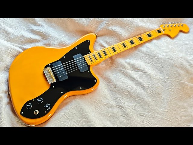 スクワイアのジャズマスターをテレキャスターデラックスみたいに改造