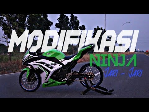 Modifikasi simpel ninja jari jari 250 - YouTube